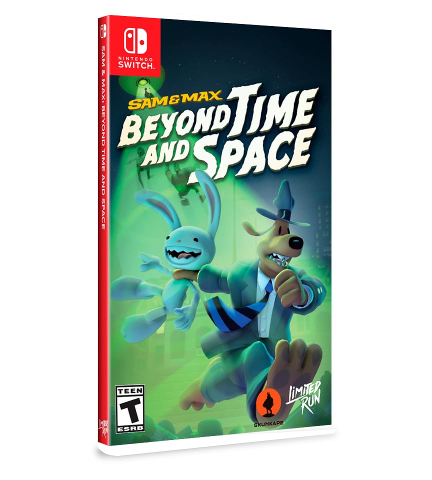 Carátula de Sam and Max Beyond Time and Space Limited Run para Switch (edición PAL España)