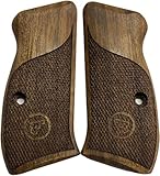 CZ 75 Compact Replacement Grips - Walnut Fit 85, CZ P-01, CZ 75 D, P100, C100, T100, PCR Compact