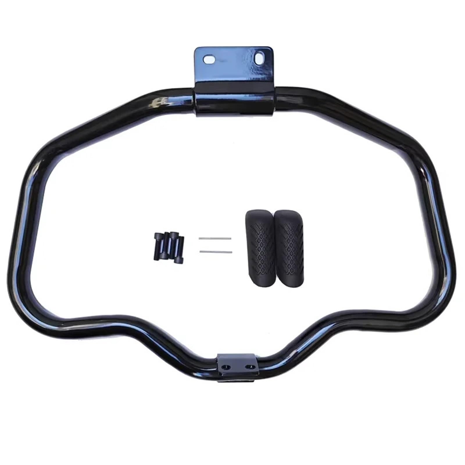 Telaio del corpo Kit Protezione motore anteriore nera lucida Highway Crash Bar adatta per Harley Sportster 883 1200 XL XR 48 72 04-20