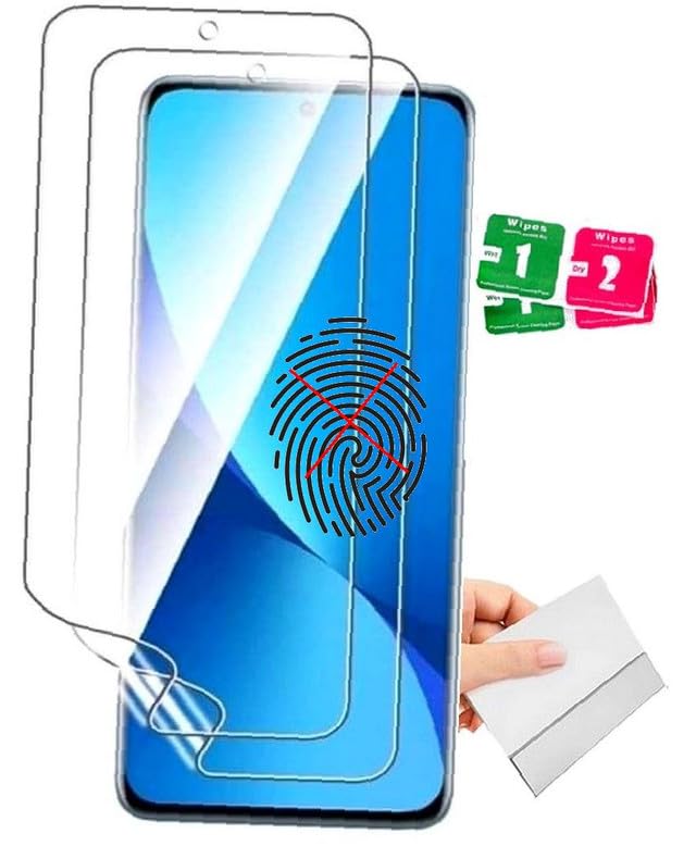 AILIKA 2 Film protector de pantalla transparente de hidrogel compatible con Nokia g100