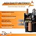 GODCTSUP Club Car 48V Solenoid for Club Car DS 1995-UP & Precedent 2004-2008 Electric Models, Golf Cart 4 Terminal Solenoid with Resistor, OEM# 101908701, 102774701