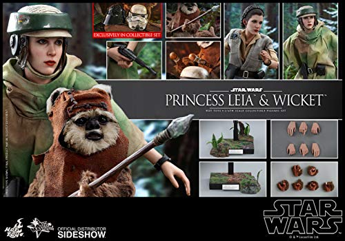 Hot Toys 1:6 Princesa Leia & Wicket - Star Wars: Retorno de los Jedi HT905143