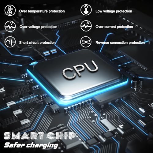  42V 2A Universal Ladekabel für 36V Lithium-Ionen-Akku Elektroroller/E-Bike/Hoverboard - Hochleistungsladegerät mit Wärm