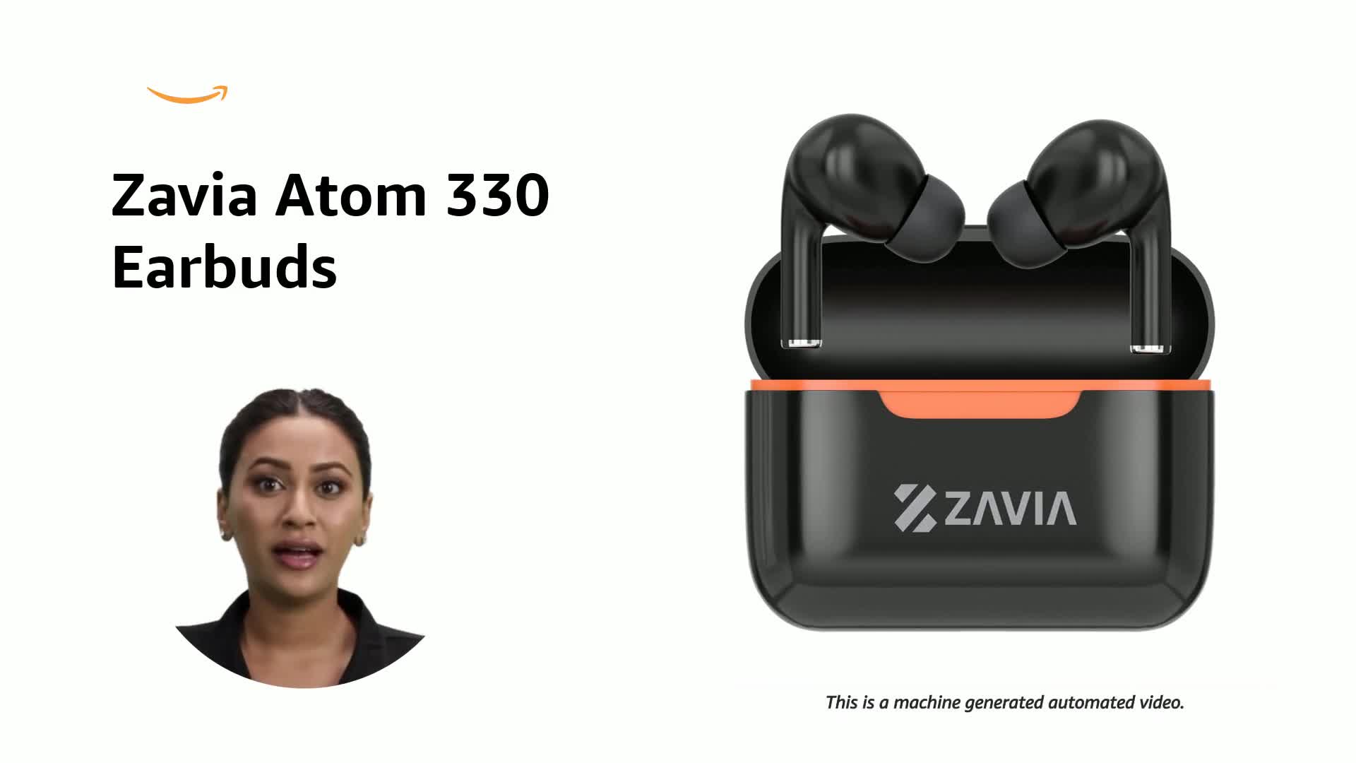 Zavia Atom 330 Throbbing Bass,25H Playtime,5.3 BT, Fast Charging