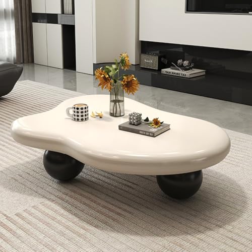 Table basse irrégulière gain de place pour aménager un petit salon - 6