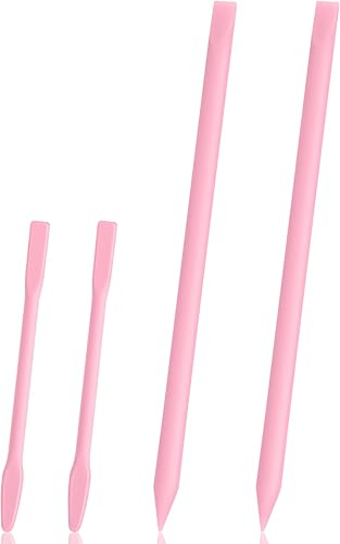 Miniatura 11 de Gartful 6 palitos de silicona reutilizables para mezclar resina epoxi, pintura, hacer vasos con purpurina, artes, manualidades, varillas de