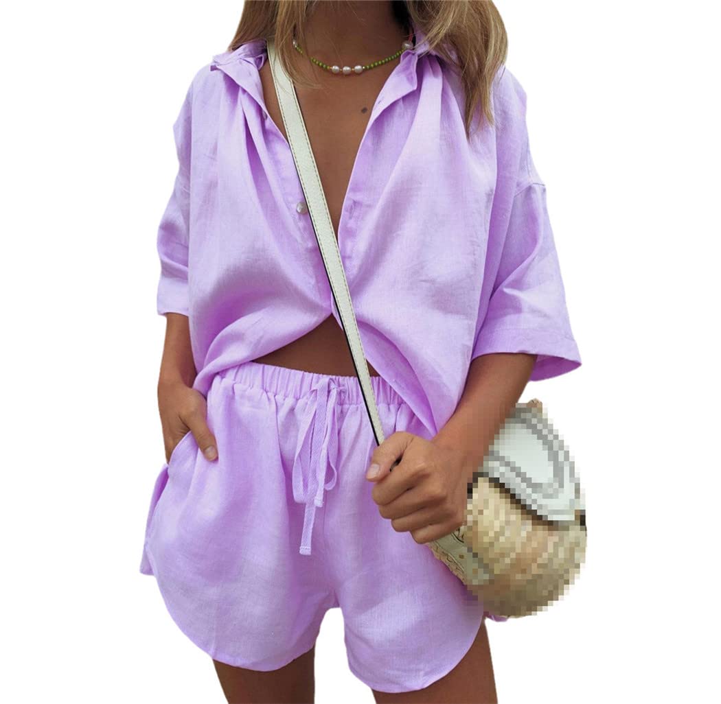Ensemble 2 pièces chic en taille XL avec col rabattable classique - 5