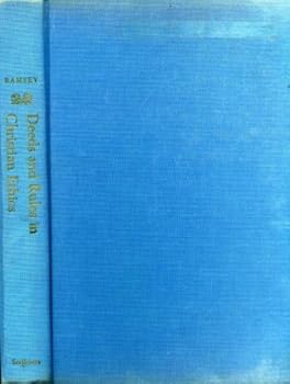Hardcover Deeds and rules in Christian ethics Book