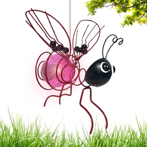 Luces de abejas solares para jardín exterior IP65 decoración terraza