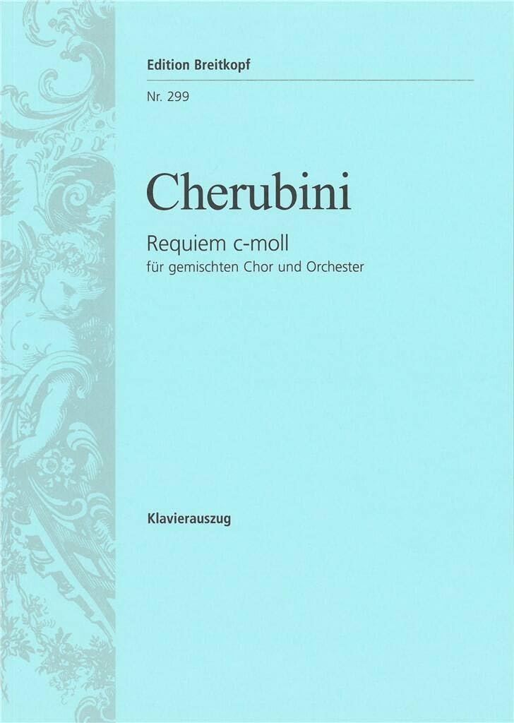 Requiem in C minor - mixed choir and piano - vocal/piano score - (EB 299)