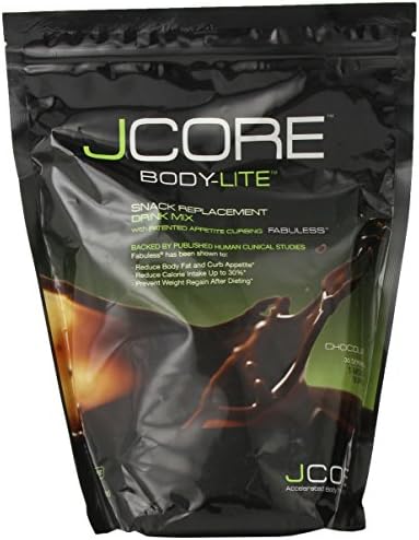 JCORE Body-Lite Diet Supplement, Chocolate 2.52lbs, 30 Count