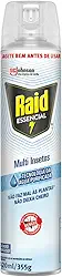 Inseticida Aerossol Multi-Insetos sem Perfume Raid Essencial Frasco 420ml Spray