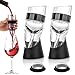 Weinbel&uuml;fter, 2 St&uuml;ck Wein Dekanter mit St&auml;nder & Filter, Weindekanter Dekantierer, Rotwein Aerator Set, Wein Bel&uuml;fter Dekanter Rotwein f&uuml;r Rotweinliebhaber