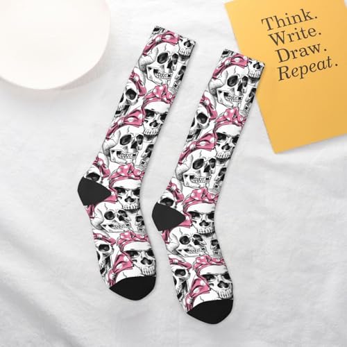 Image of Knee High Socks for Women Girls Fashion Women's Festival Stockings for Casual Running Work Travel