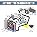 X AUTOHAUX 1 Set Coolant Radiator Reservoir Tank C2Z29118 Coolant Overflow Expansion Bottle with Cap and Sensor for Jaguar XF 3.0L 5.0L 2010-2015