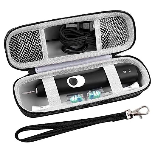 Toothbrush Travel Case Compatible with Philips Sonicare ProtectiveClean 4100 6100 5100 6500 7500/ for Oral-B Pro 1000 5000 7500 7000 6000 9600 Electric Toothbrush. Storage Holder Bag for Accessories