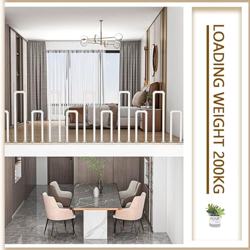 Supports de main courante de 45 cm pour rampe d'escalier instable
