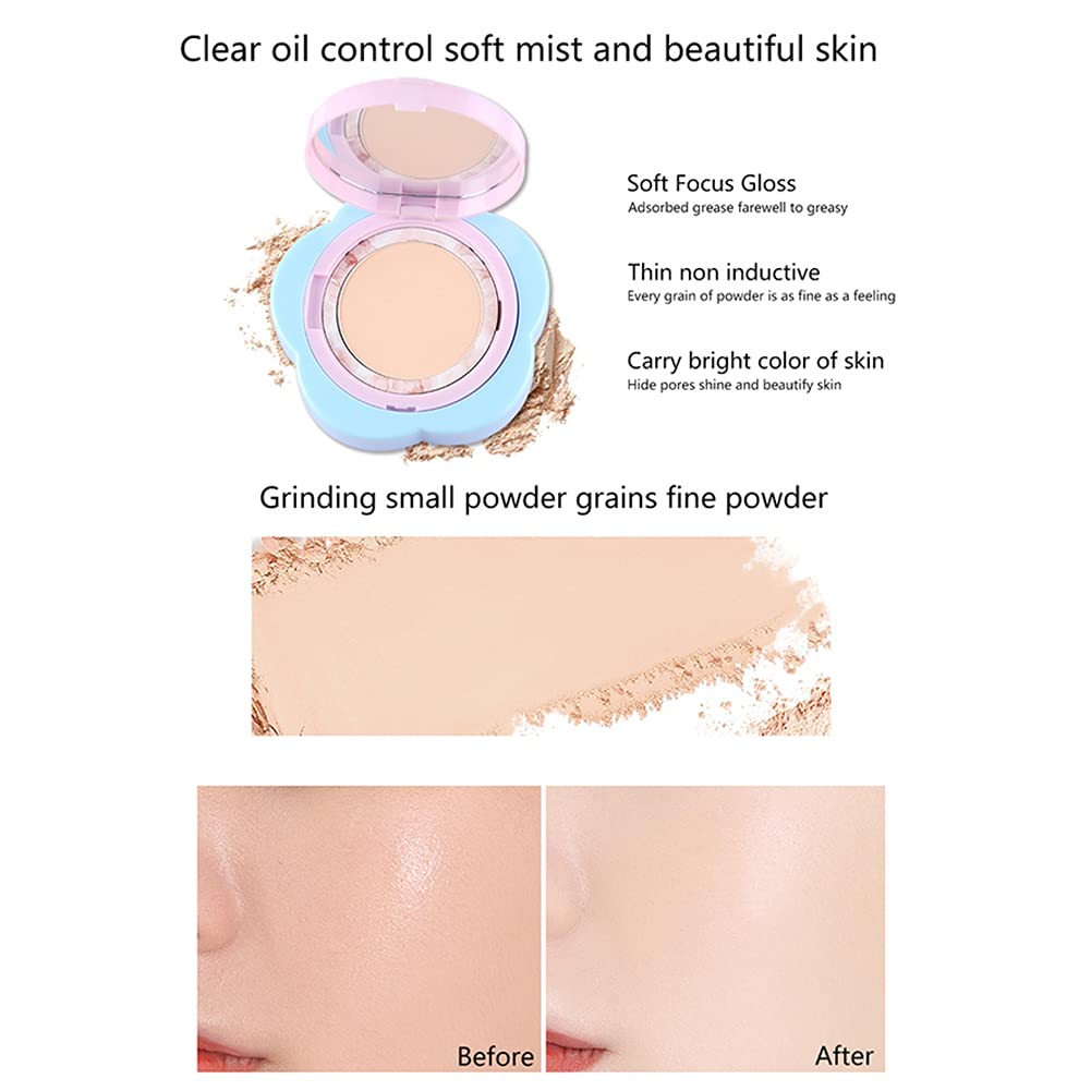 Brrnoo Pflaumenblüten-Make-up-Disk-Set mit Concealer-Lippenstift-Pinseln, Langanhaltender Lipgloss, Lidschatten, Kosmetik-Werkzeug-Set für den Täglichen Make-up-Bedarf