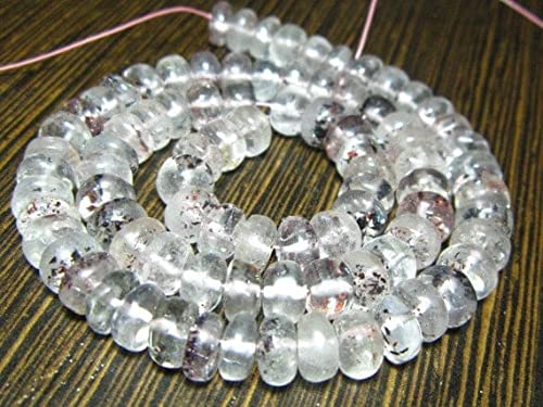Améthyste mousse smooth big rondelles de 6-7mm pierres naturelles en fil de 7" LKBEADS
