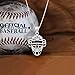 Honolulu Jewelry Company Sterling Silver Baseball Catcher Mask Sports Necklace Pendant with 18