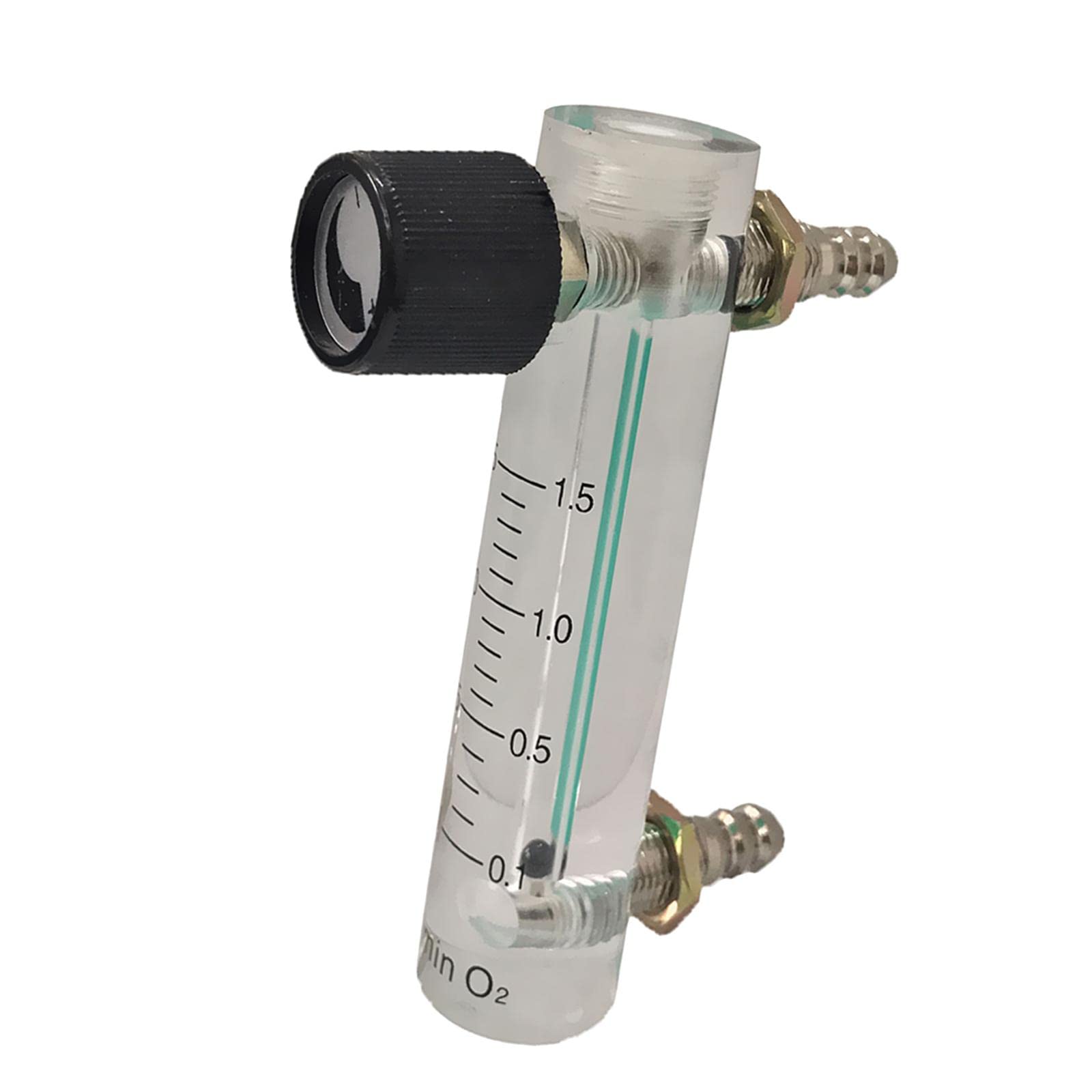 Fashion My Day Oxygen Flow Meter Flowmeter with Control Valve for Oxygen Air 0.1-1.5L|Business & Industrial | Hydraulics Pneumatics & Pumps | Pump & Flow Controllers |1 Piece of Oxygen Air Flow Mete 2