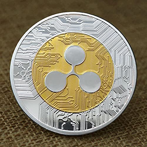 Ripple Coin XRP Cryptocurrency Coin, Collector's Rare Cryptocurrency Coin with Clear Protective Cover - Image 5