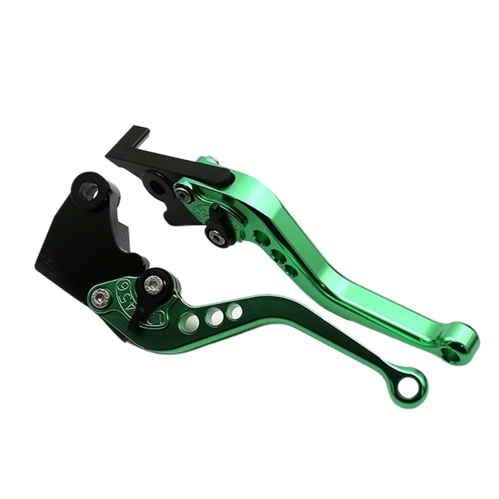 KKMNAIF Motorcycle Handlebar Brake Clutch Lever for VTR250 1998-2006 for MC19 22 CBR250 1988-1994 for CBF500 2006-2007 Motorcycle Brake Lever(Green Short)