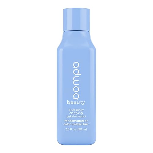 adwoa beauty Champú en gel clarificante de tanaceto azul (3.3 oz.)