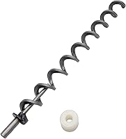 Vista 1 de Kit de bujes de motor de barrena de encendido directo de 17 pulgadas, repuesto para la mayoría de las parrillas de pellets Traeger