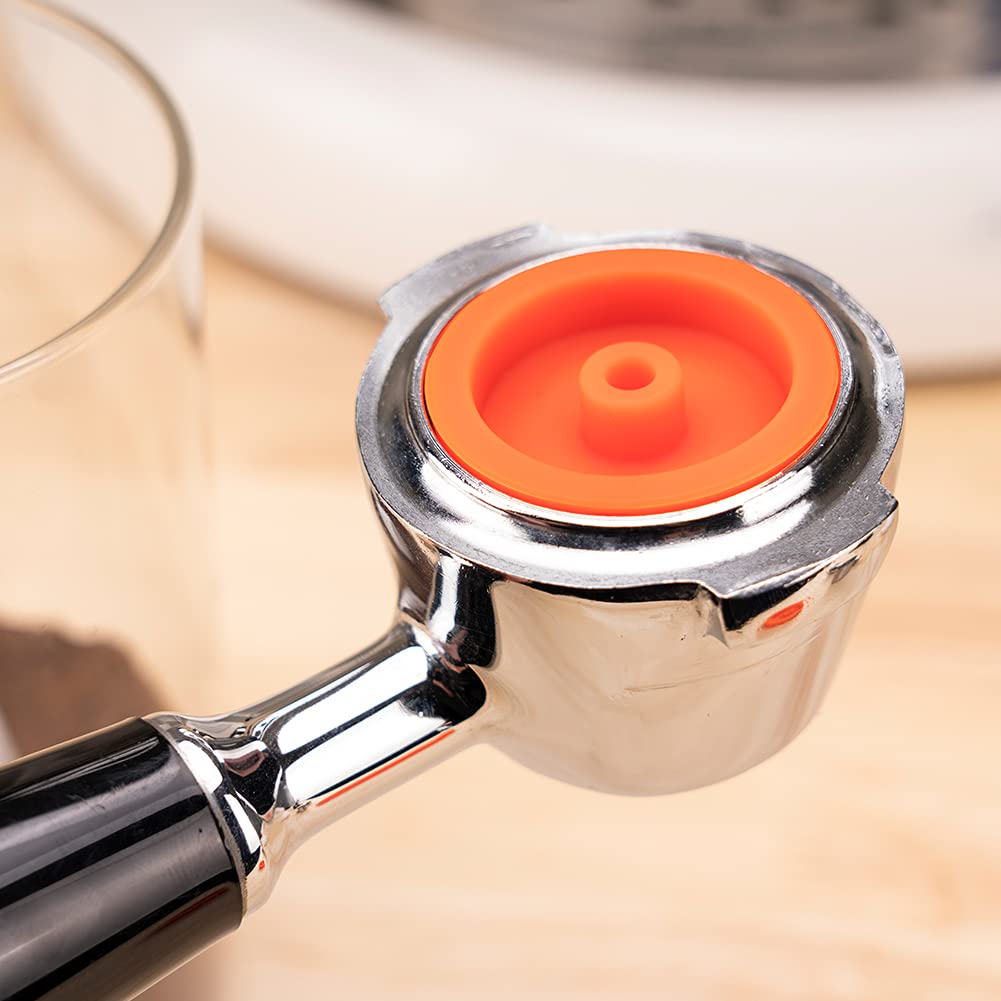 Set di 2 filtri ricaricabili per cialde di caffè e tamper compatibili con la macchina Illy IperEspresso X7.1 Y5 (2 capsule di caffè e 1 tamper)