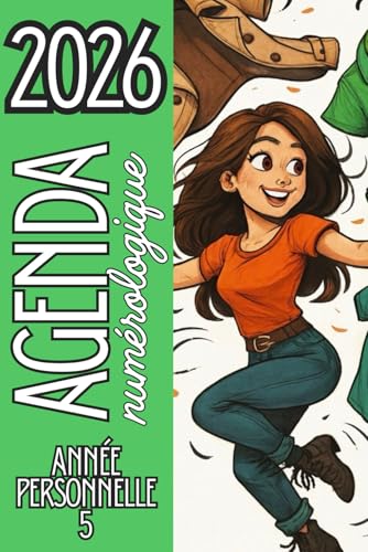 Agenda 2026 Semainier Numérologie – Année personnelle 5 - Bien-Être