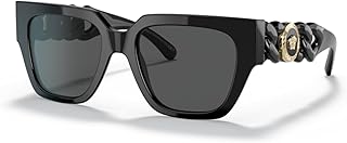 Versace VE4409F Square Sunglasses for Women +BUNDLE with ACCESSORY EYEWEAR KIT