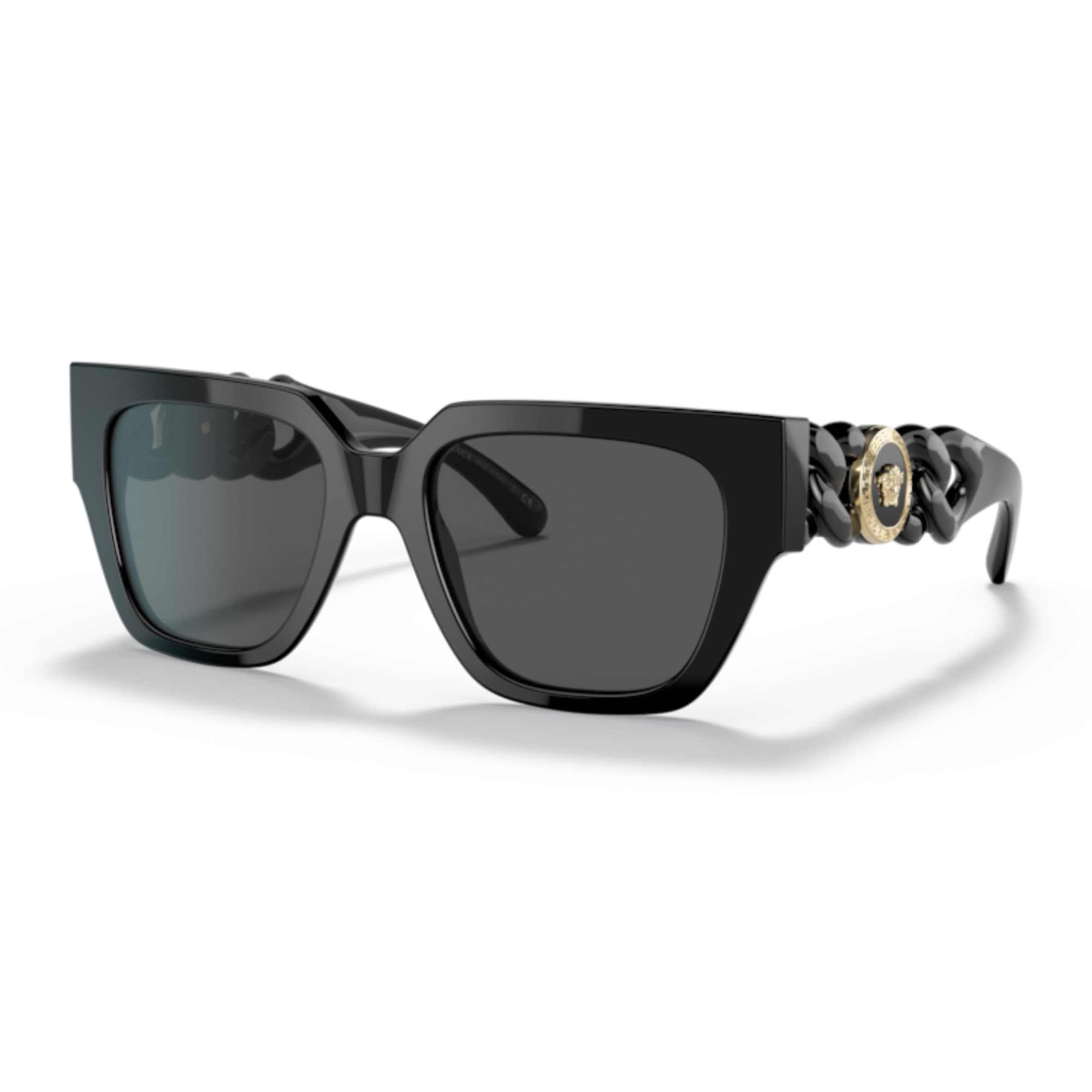 Versace VE4409F Square Sunglasses for Women BUNDLE with ACCESSORY EYEWEAR KIT