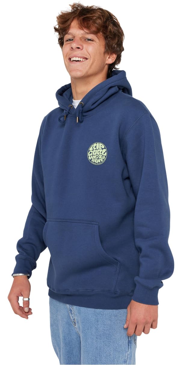 Rip Curl 2025 Hombres Sudadera con Capucha Wetsuit Icon CFEGM9 - Light Navy