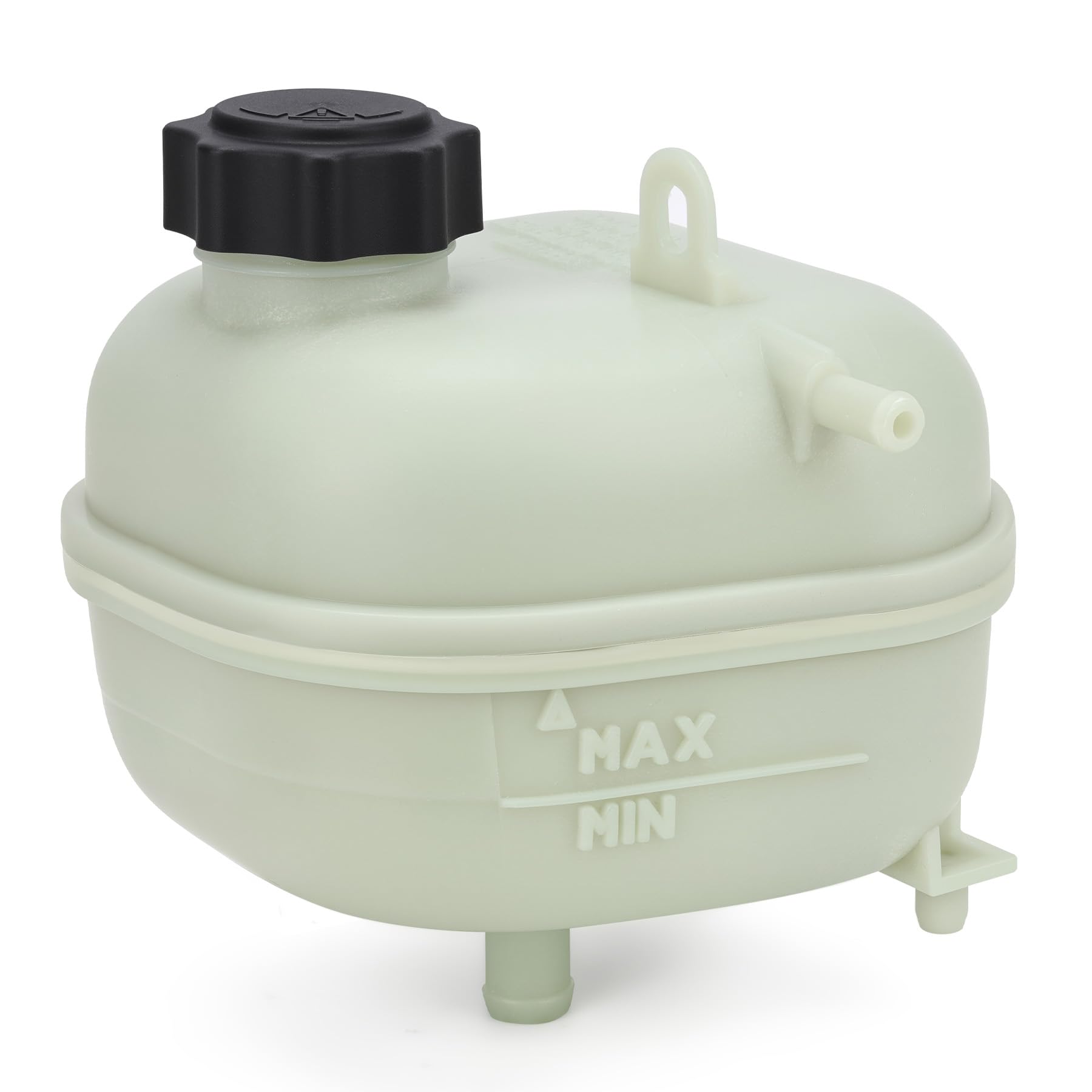 Photo 1 of 17137529273 Front Engine Coolant Reservoir Radiator Expansion Tank with Cap for BMW 2002-2008 Mini Cooper S (S ONLY) 1.6L Repalces# 603-331 17137509072 17107515499