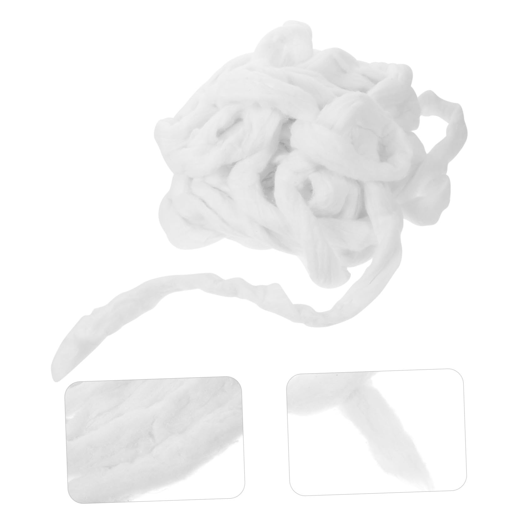 Bandes de Coton pour Coiffure Professionnelle, Rouleaux de Coton Blanc pour Permanente et Coloration des Cheveux, Absorption Rapide et Fixation Facile, Emballage
