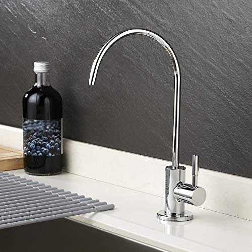 Kes Water Filter Faucet For Kitchen Sink Reverse Osmosis Faucet Non-Air-Gap Drinking Water Faucet Sus304 Stainless Steel Polished Chrome, Z504Clf-Ch #TOP7