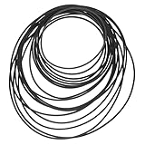 FUNNETOYU 50stücke Kassettenriemen Quadratische Antriebsriemen Für Kassettenspieler Ersatz-Riemen Für Recorder Videogeräte DVD-laufwerke Gummi-Riemen Für Reparatur Und Wartung