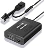 Dash Camera Power Adapter 10-Pin for Subaru Nissan Mazda Infiniti, Connects to Auto Dimming Mirror, Built-in USB Power Source, LED Display, Easy to Install, 5V 12V Output, D3-033