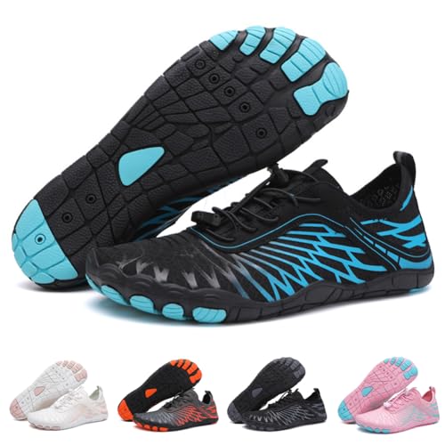 ELETON Barefoot Shoes Women Men,Wide Toe Hiking Barefoot Womens Footwear, Non-Slip Water Shoes...
