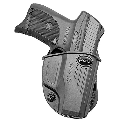 Fobus RU2ND Evolution Holster for Ruger EC9s, LC380, LC9, LC9s, LC9s Pro, Right Hand Paddle , Black