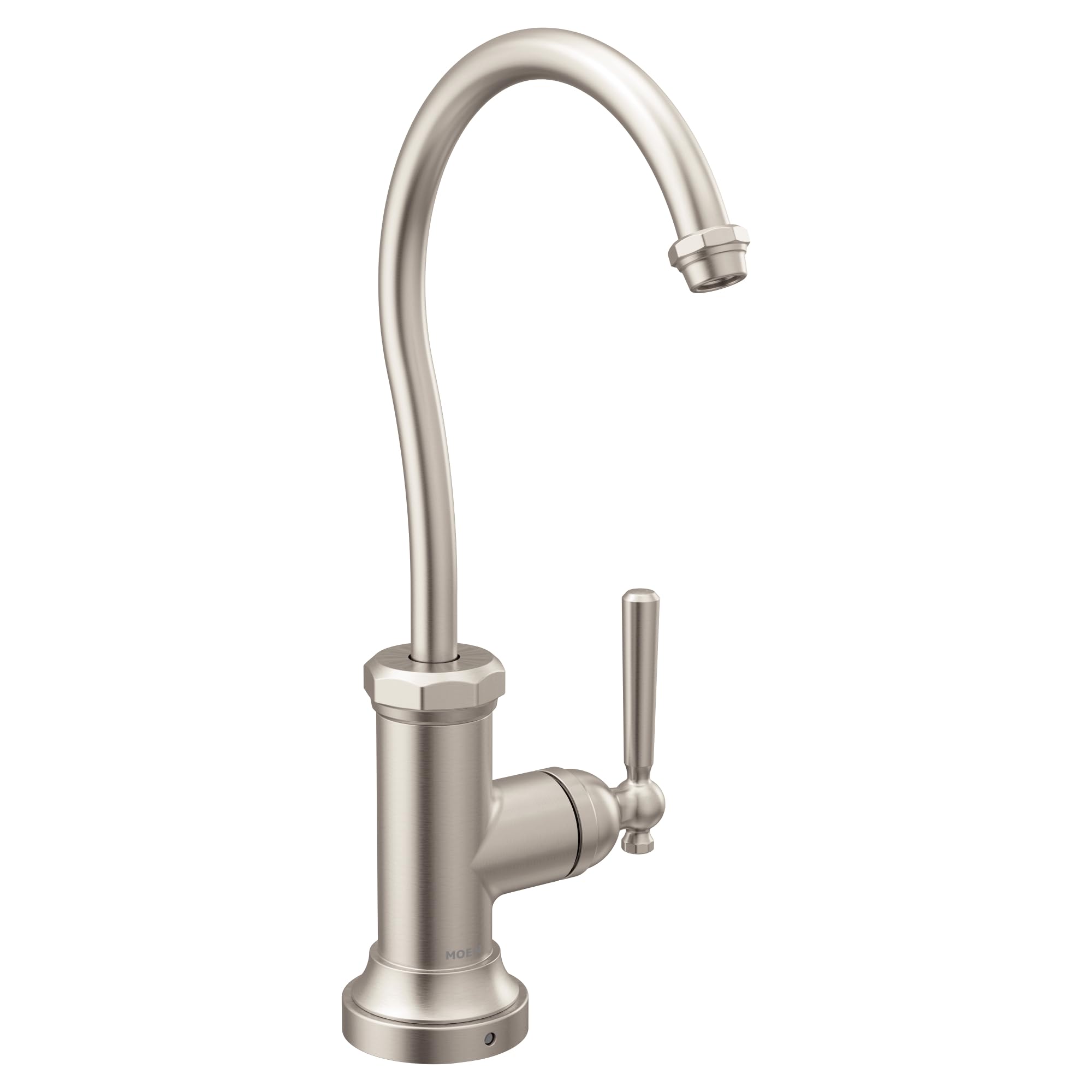 Moen Spot Resist Paslanmaz Paterson Sip Endüstriyel Soğuk Su Mutfak İçecek Musluk İsteğe Bağlı Filtrasyon Sistemi ile, S5540SRS