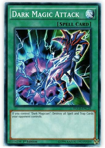 YU-GI-OH! - Dark Magic Attack (YGLD-ENC29) - Yugi's Legendary Decks - 1st Edition - Common