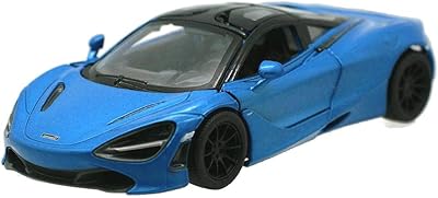 Kinsmart McLaren 720s Blue 1:36 DieCast Model Toy Car Collectible Hobby Super Sport Car Collection