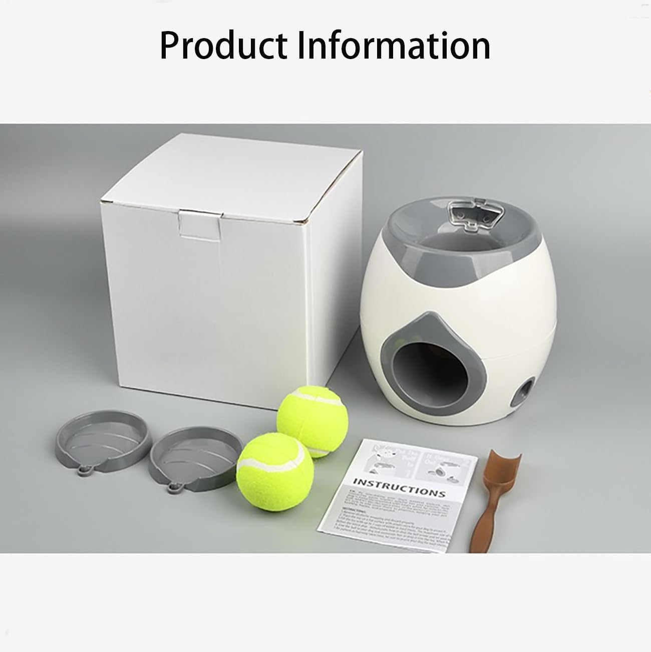Dog Pitching Automatic Dispenser -400ml Large Capacity Automatic pet Puzzle Feeder, Dog Interactive Intelligence Training toy11