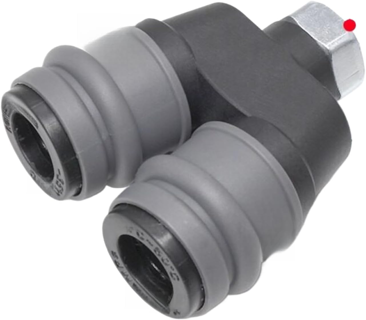 C quick connector 8mm; Plastic Steel Round Two Way Internal Thread 2