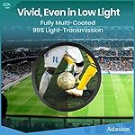 12x42 HD Binoculars for Adults High Powered with Phone Adapter and Tripod, Super Bright BAK4 Prism Waterproof Binoculars for Bird Watching Hunting Hiking Safari Travel Sports - Image 3