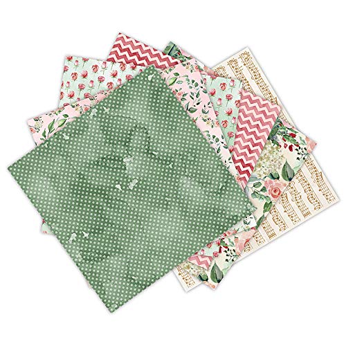 N+A Pattern Paper Pack, 24 Sheets Winter Scrapbook Paper Garden Collection Kit Paper Floral Decorative Paper Crafts #TOP2