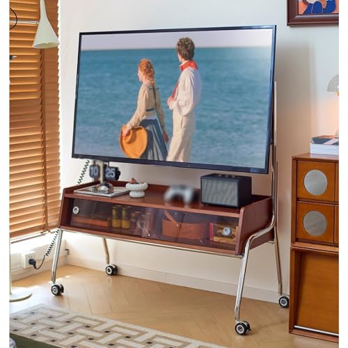Soporte móvil para TV de 55-75 pulgadas con ruedas