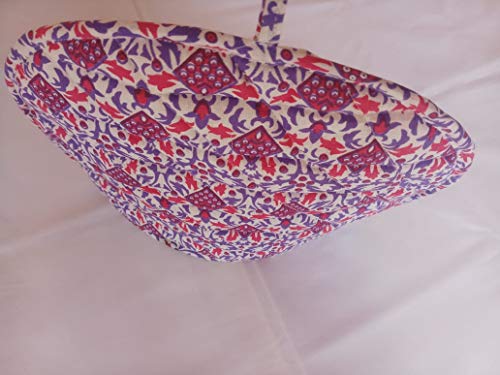 Image of Mandala Tea Cozy Pink Cotton Tea Kettle Warmer Pot Cover Hot Coffee Cover Handmade Kitchen D�cor